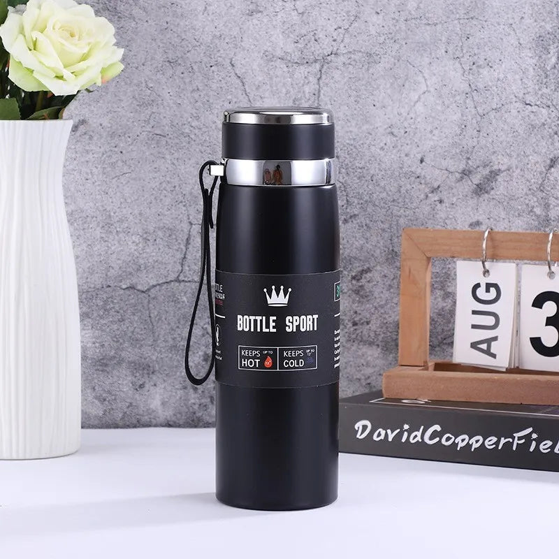 1L Thermal Water Bottle Keep Cold and Hot Water Bottle Thermos for Water Tea Coffee Vacuum Flasks Stainless Steel Thermos Bottle - Chic Cart