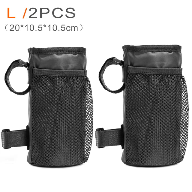 NEWBOLER Bicycle Bag Cycling Water Bottle Carrier Pouch MTB Bike Insulated Kettle Bag Riding Handlebar Bag Bicycle Accessori - Chic Cart