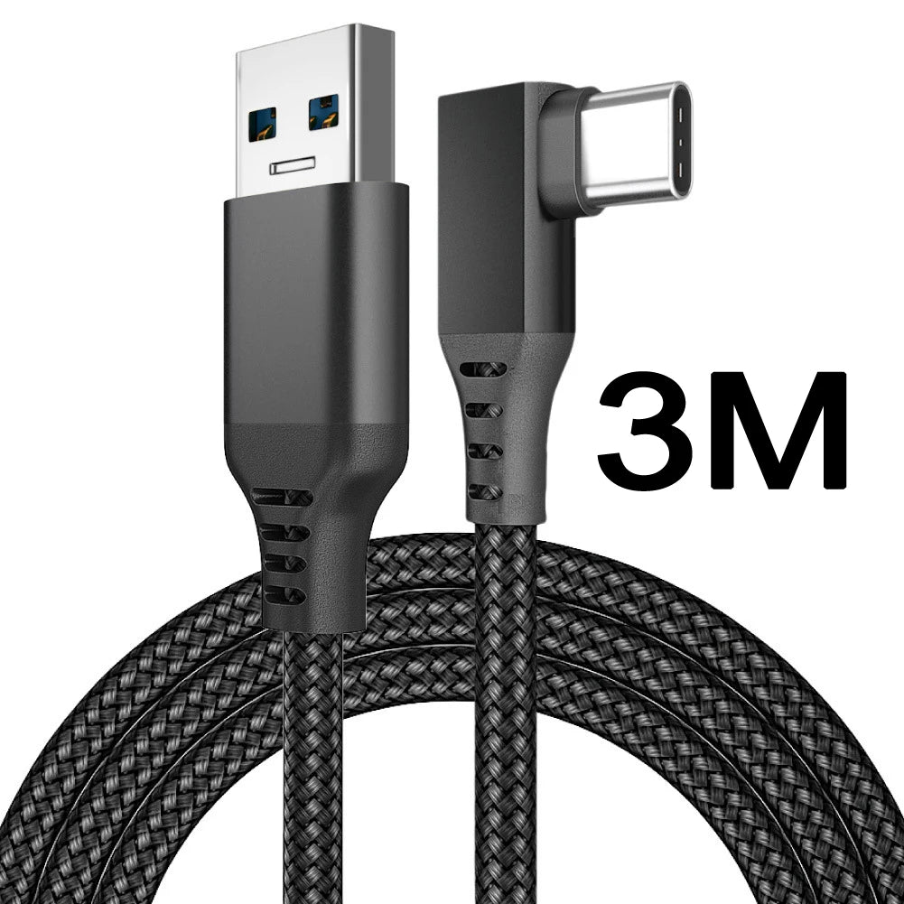 Link Cable 3 6 5M USB A To Type C For Oculus Quest 2 Quest2 Accessory Virtual Reality VR Glasses Smart 3D Helmet Headset Ocolus - Chic Cart