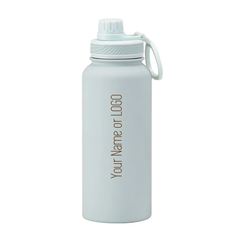 PuraCool Personalised Water Bottle | 1000ml Large Capacity Tumbler | Customised Thermal Flask | Perfect Gift - Chic Cart