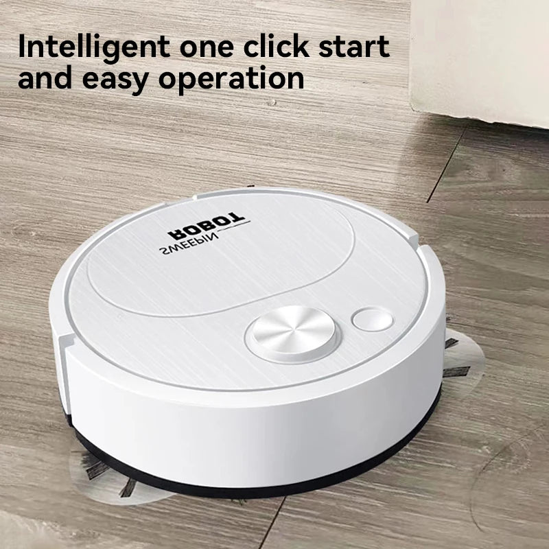 Xiaomi 3 In 1 Smart Sweeping Robot  Vacuum Cleaner USB Rechargeable Wireless 1500pa Dragging Cleaning Sweeper For Office Home - Chic Cart