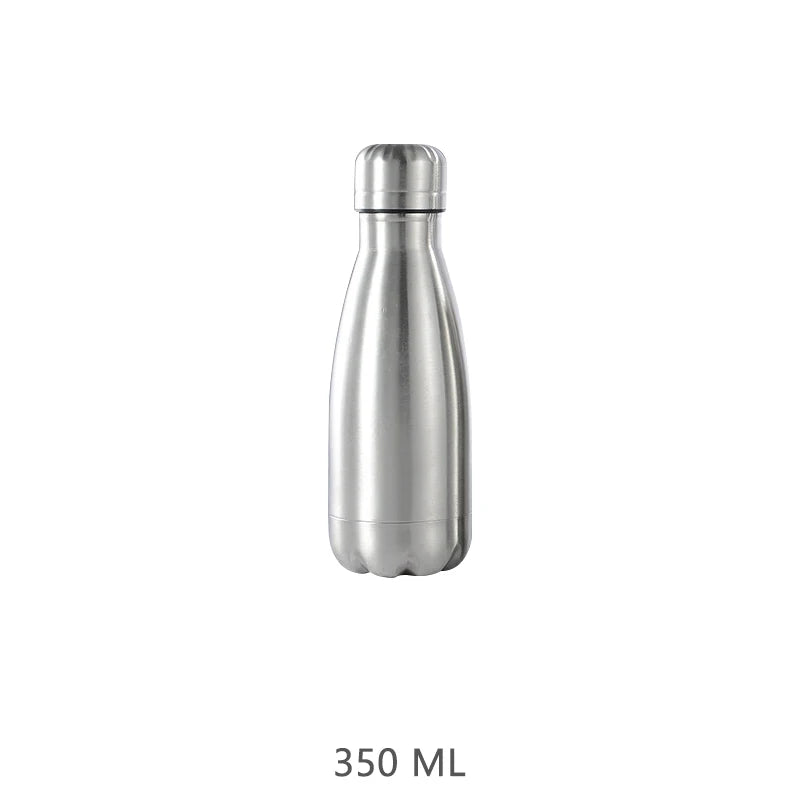 Stainless Steel Water Bottle Cycling Sports Drinking Cup Leakproof Portable Water Bottles Outdoor Camping Hiking Gym Kettle 2024 - Chic Cart