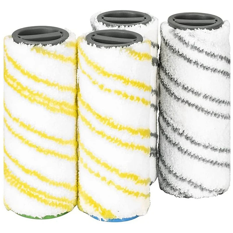 For Karcher FC7 FC5 FC3 Microfiber Rollers for Karcher 2.055-006.0 for Cleaning Hard Floors Smart home Replacement Rollers - Chic Cart