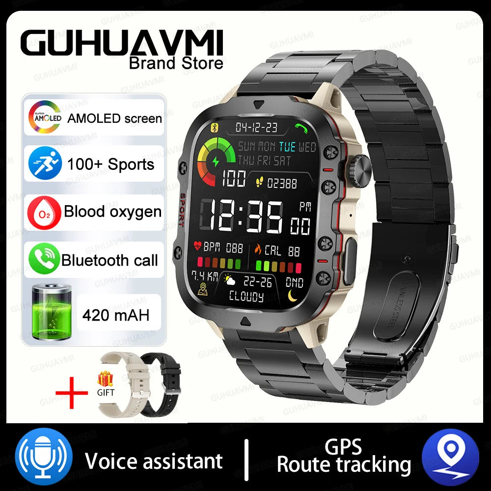 For Xiaomi Military GPS Tracker Smart Watch Men IP68 5ATM Outdoor Sports Fitness Tracker Health Monitor 1.96" BT Call Smartwatch Chic Cart Online Shopping Affordable Prices Gaming Monitors Australia Graphic Cards for Sale Clothing and Shoes OnlineKitchen Accessories StorePet Supplies AustraliaPhone Accessories OnlineElectric ScootersVR Headsets for GamingWatches Online StoreSecure PaymentsInternational ShippingAustralian Online StoreShop Electronics and Fashion