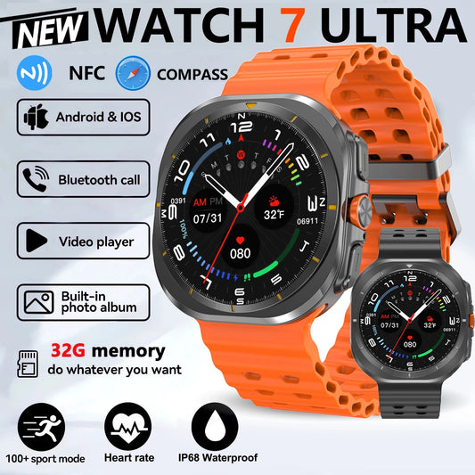 2025 New Smart Watch 32GB Memory Video NFC 1.5Inch AMOLED Screen Sport Fitness Tracker Smart Watch 2024 For Galaxy Watch 7 Ultra Chic Cart Online Shopping Affordable Prices Gaming Monitors Australia Graphic Cards for Sale Clothing and Shoes OnlineKitchen Accessories StorePet Supplies AustraliaPhone Accessories OnlineElectric ScootersVR Headsets for GamingWatches Online StoreSecure PaymentsInternational ShippingAustralian Online StoreShop Electronics and Fashion