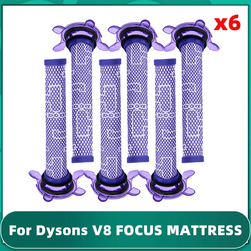 For Dysons V8 FOCUS MATTRESS Vacuum Cleaner Pre Post Filter Replacement Spare Parts Accessories Kits - Chic Cart