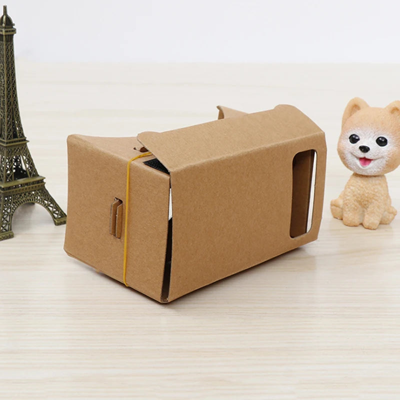 1pc Google Cardboard 3D Vr Virtual Reality Glasses For Android Or Phone NEW VR Model DIY Transform Your Device Into A Big Screen - Chic Cart