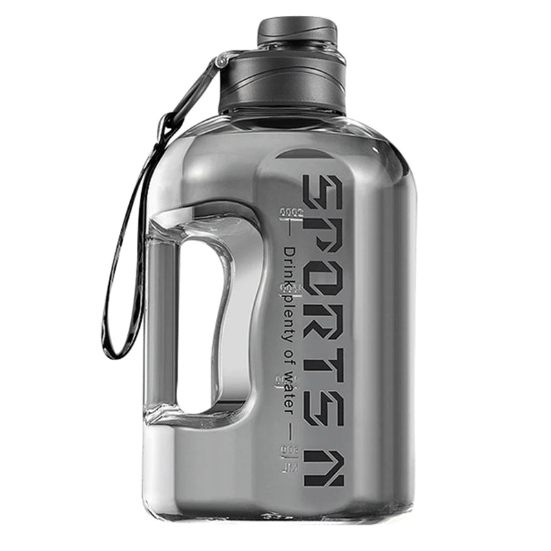 1.7L/2.7L Sports Water Bottle Gym Cycling Cup Portable Large Capacity Water Bottle For Fitness Camping Men Water Kettle - Chic Cart