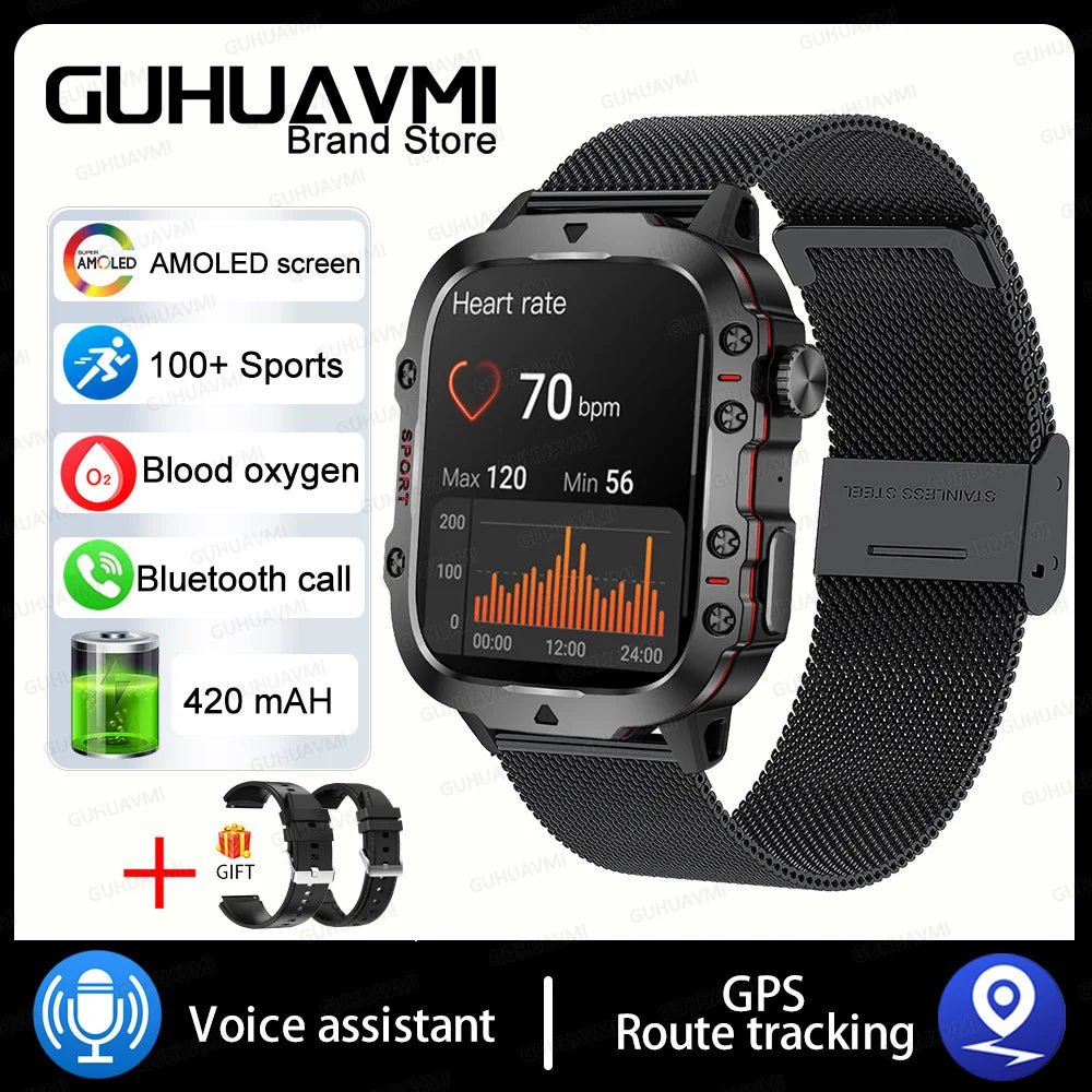 For Xiaomi Military GPS Tracker Smart Watch Men IP68 5ATM Outdoor Sports Fitness Tracker Health Monitor 1.96" BT Call Smartwatch Chic Cart Online Shopping Affordable Prices Gaming Monitors Australia Graphic Cards for Sale Clothing and Shoes OnlineKitchen Accessories StorePet Supplies AustraliaPhone Accessories OnlineElectric ScootersVR Headsets for GamingWatches Online StoreSecure PaymentsInternational ShippingAustralian Online StoreShop Electronics and Fashion