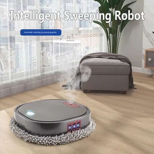 Intelligent Robot 3 in1 Dry Wet Sweep Mop Robot Vacuum Cleaner Rechargeable Smart Mopping Robot Spray Cleaner Home Mopping Robot - Chic Cart