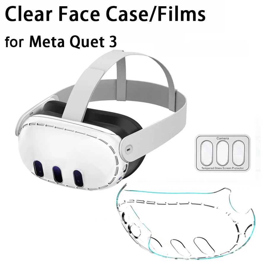 for Quest 3 Transparent Protective Case For Meta Quest 3 VR Front Face Clear Protector Cover Tempered Glass For Meta Quest 3 Chic Cart Online Shopping Affordable Prices Gaming Monitors Australia Graphic Cards for Sale Clothing and Shoes OnlineKitchen Accessories StorePet Supplies AustraliaPhone Accessories OnlineElectric ScootersVR Headsets for GamingWatches Online StoreSecure PaymentsInternational ShippingAustralian Online StoreShop Electronics and Fashion