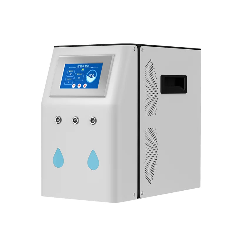 Home intelligent direct suction hydrogen generator, easy to operate, with nasal suction tube, 1200ml/min - Chic Cart