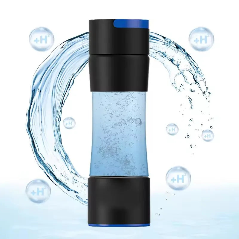 Large capacity SPE electrolysis technology, absorbent and drinkable hydrogen water bottle - Chic Cart