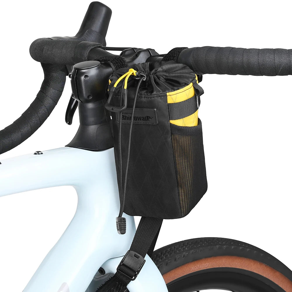 Rhinowalk Bike Water Bottle Carrier Pocket Pouch Bike Insulated Handlebar Tool Bag Touring Commuting Pouch Fit MTB Road Bike - Chic Cart