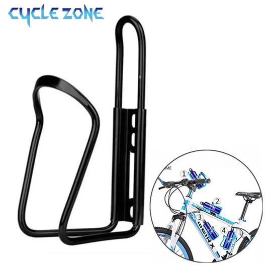 Bicycle Bottle Holder Aluminum Alloy Cycling Bicycle Drink Water Bottle Rack Holder Mount for Mountain Folding Bike Cage - Chic Cart