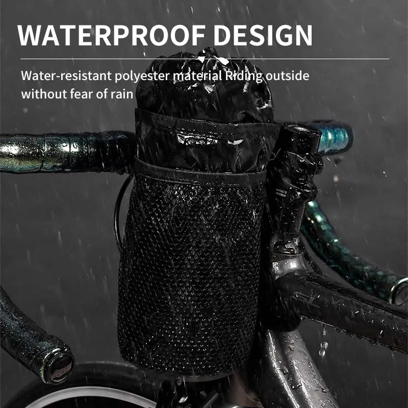 ESLNF Bike Bottle Holder Cycling Water Bottle Carrier Pouch Insulated Kettle MTB Road Bicycle Handlebar Bag Accessories - Chic Cart