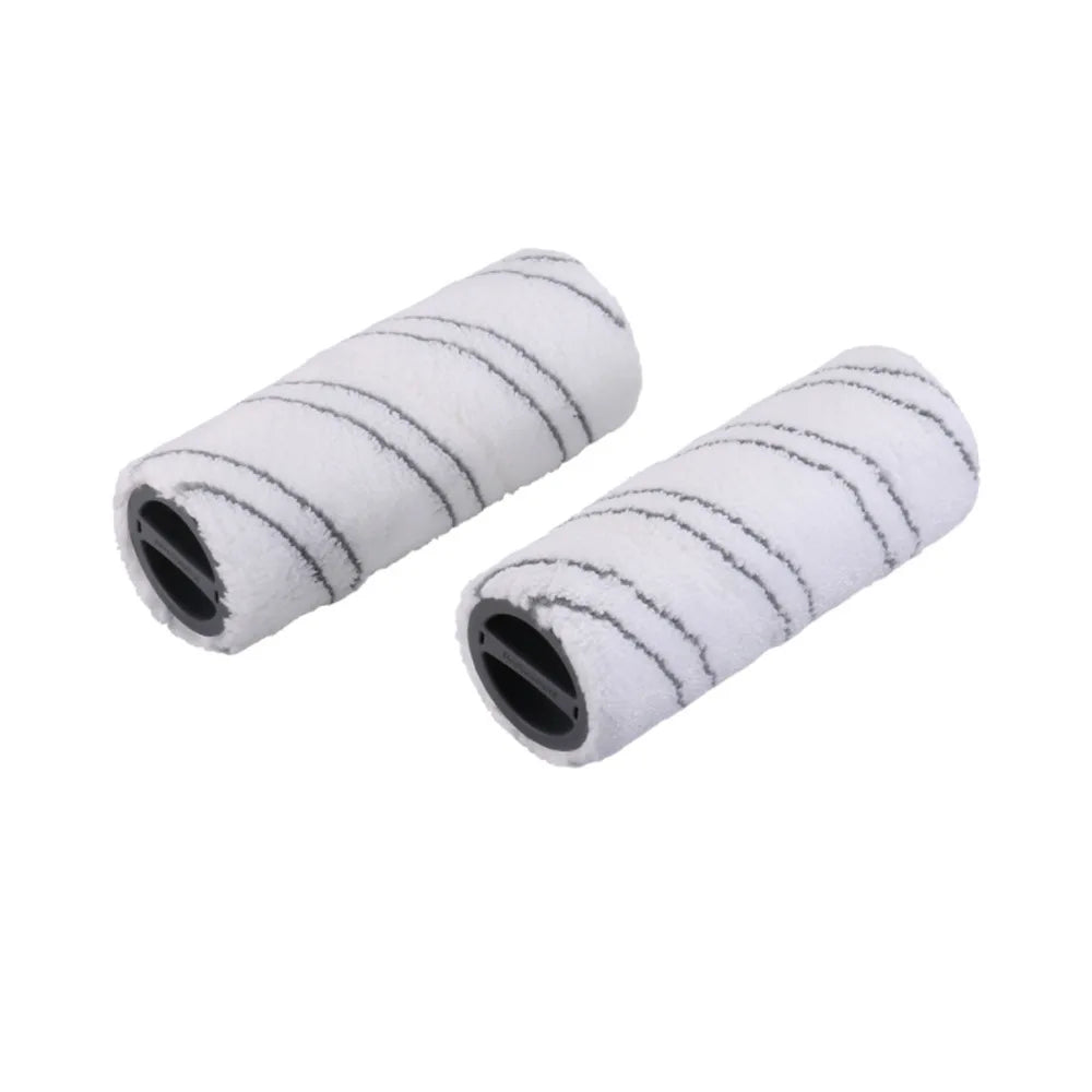 For Karcher FC7 FC5 FC3 Microfiber Rollers for Karcher 2.055-006.0 for Cleaning Hard Floors Smart home Replacement Rollers - Chic Cart