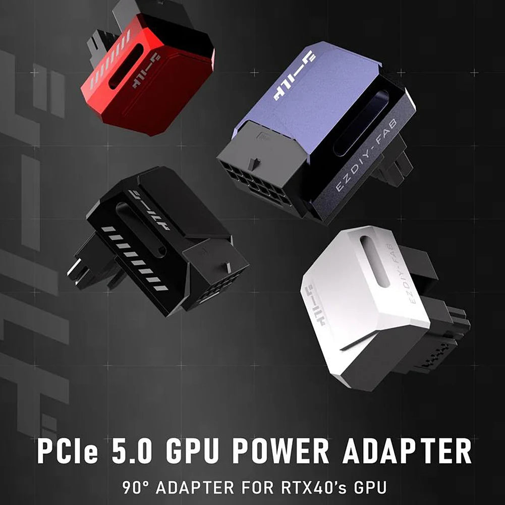 600W 12+4pin GPU Power Connector 16pin 12VHPWR GPU Male To Female Connector for RTX 3090Ti 4070Ti 4080 4090 Graphics Cards - Chic Cart