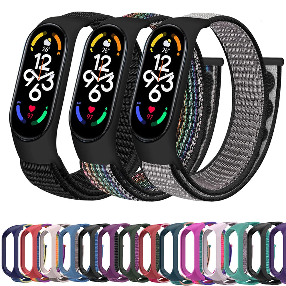 Nylon loop For Xiaomi Mi Band 7-7 nfc smartwatch Wristband Sport Miband7 Correa Replacement Bracelet smart band 7 6 5 4 3 Strap Chic Cart Online Shopping Affordable Prices Gaming Monitors Australia Graphic Cards for Sale Clothing and Shoes OnlineKitchen Accessories StorePet Supplies AustraliaPhone Accessories OnlineElectric ScootersVR Headsets for GamingWatches Online StoreSecure PaymentsInternational ShippingAustralian Online StoreShop Electronics and Fashion