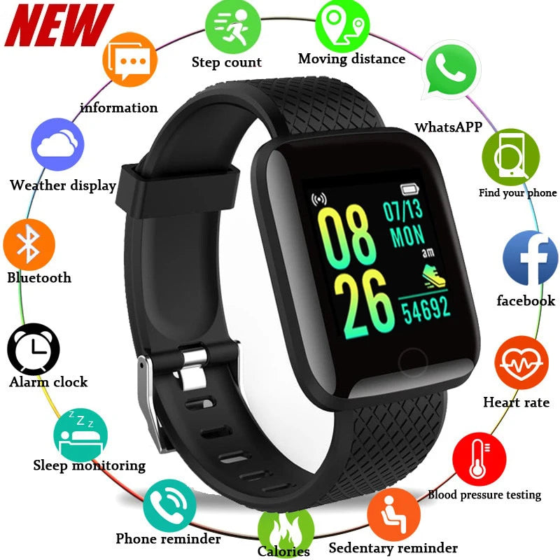 116plus Smart Watch Men Blood Pressure Waterproof Smartband Women Heart Rate Monitor Fitness Tracker Watch Sport For Android Ios Chic Cart Online Shopping Affordable Prices Gaming Monitors Australia Graphic Cards for Sale Clothing and Shoes OnlineKitchen Accessories StorePet Supplies AustraliaPhone Accessories OnlineElectric ScootersVR Headsets for GamingWatches Online StoreSecure PaymentsInternational ShippingAustralian Online StoreShop Electronics and Fashion