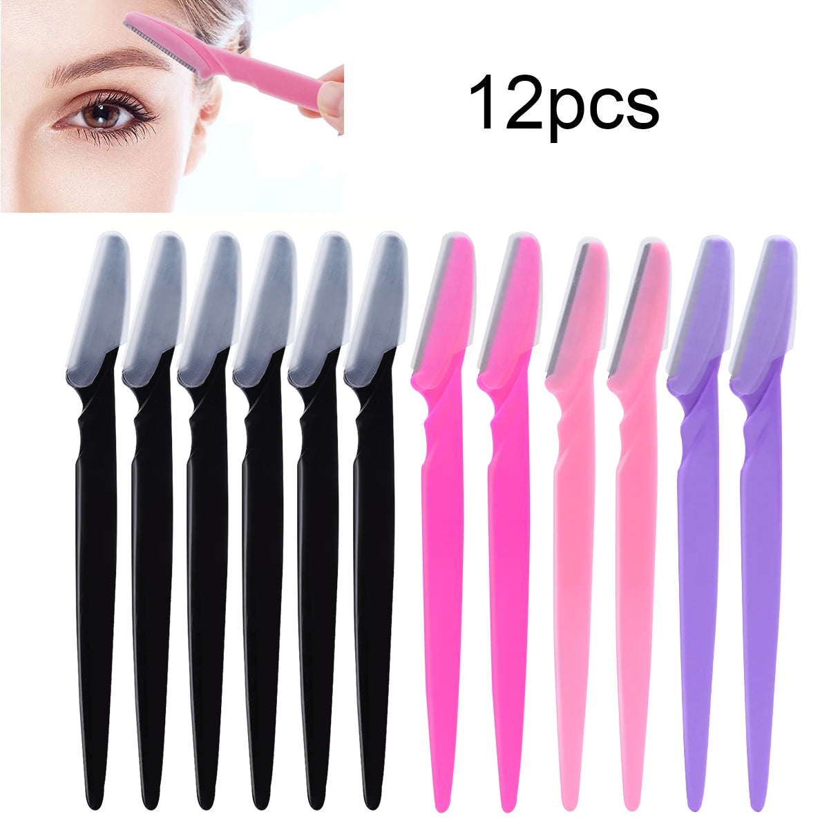 12 Pcs Safe Eyebrow Razor Women Face And Body Trimmer Hair Shaver Eye Brow Remover With Cover Small Makeup Tools Set Chic Cart Online Shopping Affordable Prices Gaming Monitors Australia Graphic Cards for Sale Clothing and Shoes OnlineKitchen Accessories StorePet Supplies AustraliaPhone Accessories OnlineElectric ScootersVR Headsets for GamingWatches Online StoreSecure PaymentsInternational ShippingAustralian Online StoreShop Electronics and Fashion