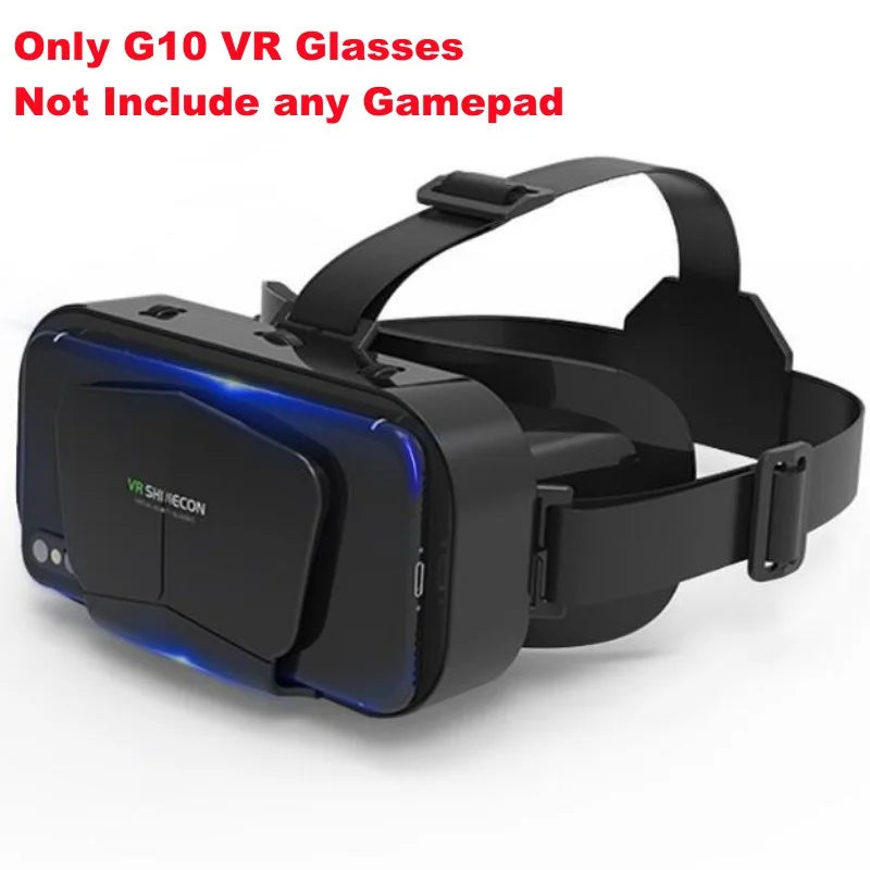 G10 IMAX 3D Movies Giant Screen Virtual Reality Glasses Google Cardboard Box VR Helmet for 4.7-7" Phone,Support Game Controller - Chic Cart