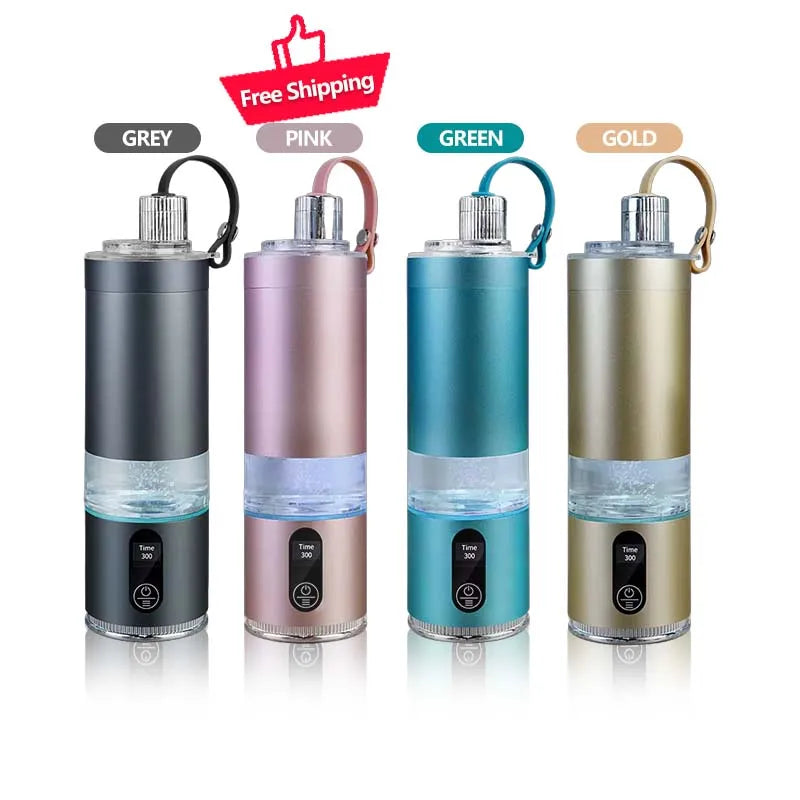 Factory Price Alkaline Ionizer H2 Rich Water Cup New Technology High Quality Sport Portable Hydrogen Water Bottle 8000ppb - Chic Cart