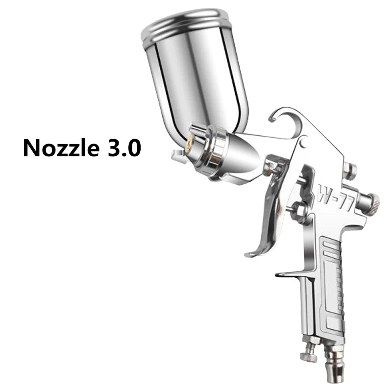 1000ML Pneumatic Spray Gun 2.0/2.5/3.0mm Caliber Nozzle Car / Furniture Spraying Tool for Car DIY Craft Projects / Paint Sprayer