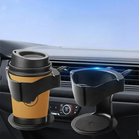 Car Air Vent Drink Cup Bottle Holder Auto Drink Rack Stand for Water Bottles & Ashtray Multifunctional Car Coffee Cup Holder - Chic Cart