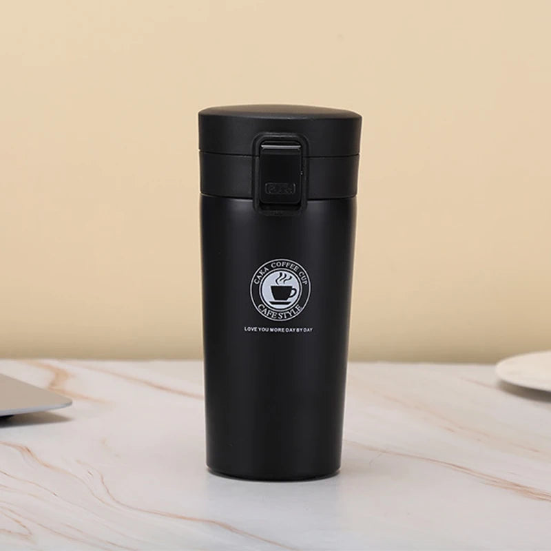 500/350ML Tumbler Thermos Cup Coffee Mug Car Insulated Water Bottle Travel 304 Stainless Steel Vacuum Flasks Drinking Kettle - Chic Cart