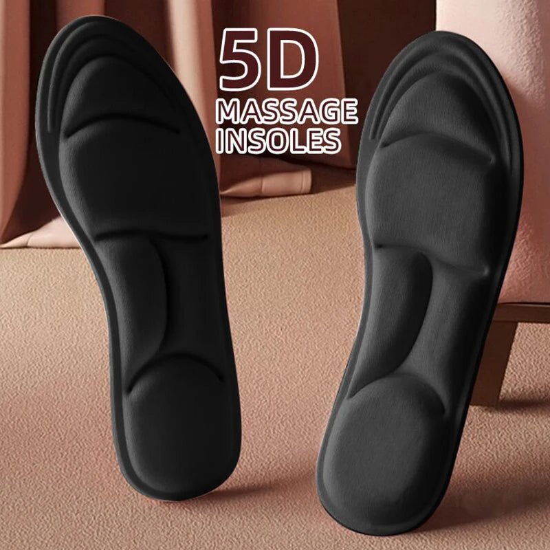 5D Massage Memory Foam Insoles For Shoes Sole Breathable Cushion Sport Running Insoles For Feet Orthopedic Insoles - Chic Cart