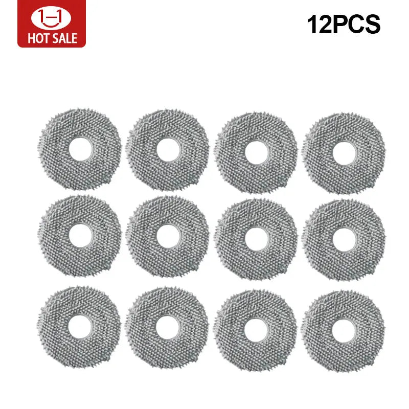 For Xiaomi Robot Vacuum X20 + / X20 Plus Dust Bag Mop Cloth Accessories Main Side Brush Hepa Filter Replacement Parts - Chic Cart