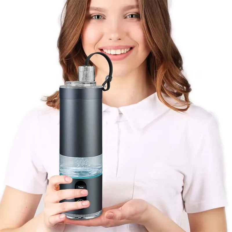 Factory Price Alkaline Ionizer H2 Rich Water Cup New Technology High Quality Sport Portable Hydrogen Water Bottle 8000ppb - Chic Cart