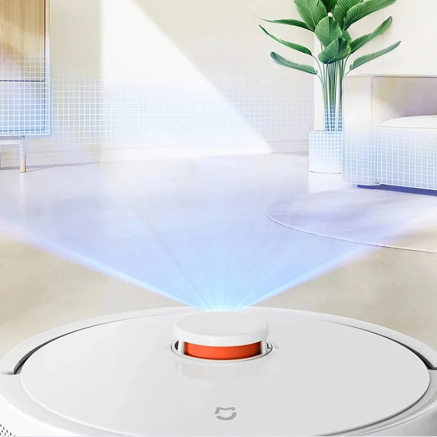 XIAOMI MIJIA Robot Vacuum Cleaners Mop 3C Plus Enhanced Edition Pro C103 5000PA Suction Sweeping Washing Mop APP Smart Planned - Chic Cart