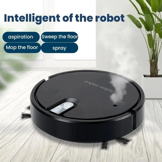 5 in 1 Wireless Smart Robot Vacuum Cleaner Multifunctional Super Quiet Vacuuming Mopping Humidifying For Home Use Home Appliance - Chic Cart