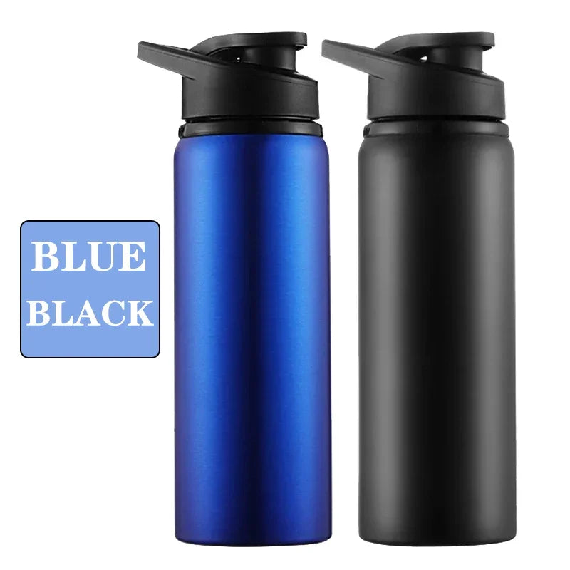 15PCS Stainless Steel Water Bottle Bicycle Riding Drinking Water Bottle Outdoor Sport Travel Mug Metal Stainless Steel Bottle - Chic Cart