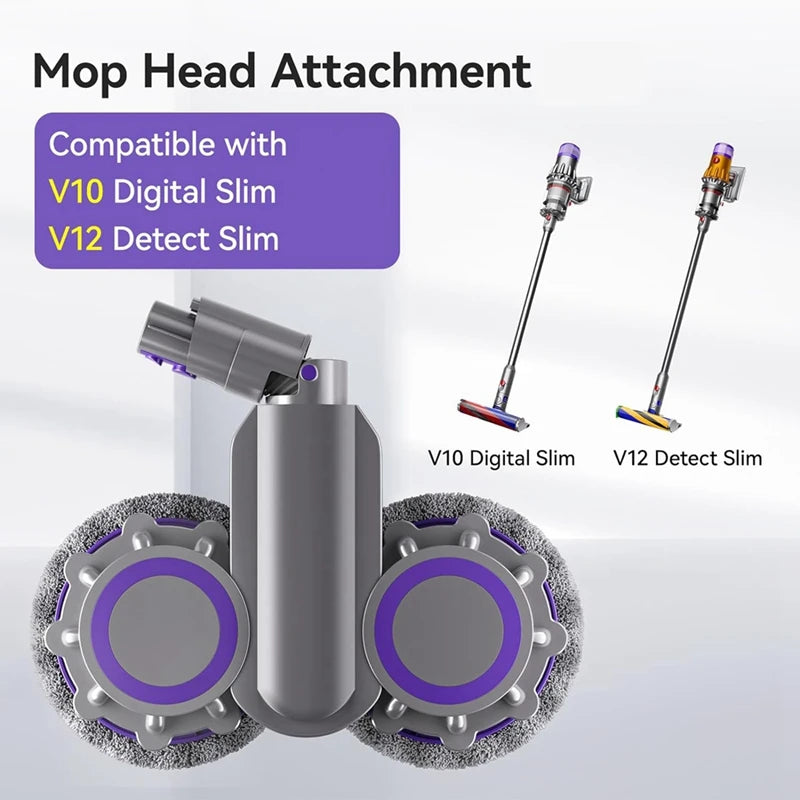 For Dysons V10 Digital Slim V12 Detect Slim Vacuum Cleaners Dry And Wet Mop Head Wireless Vacuum Cleaner Accessories - Chic Cart