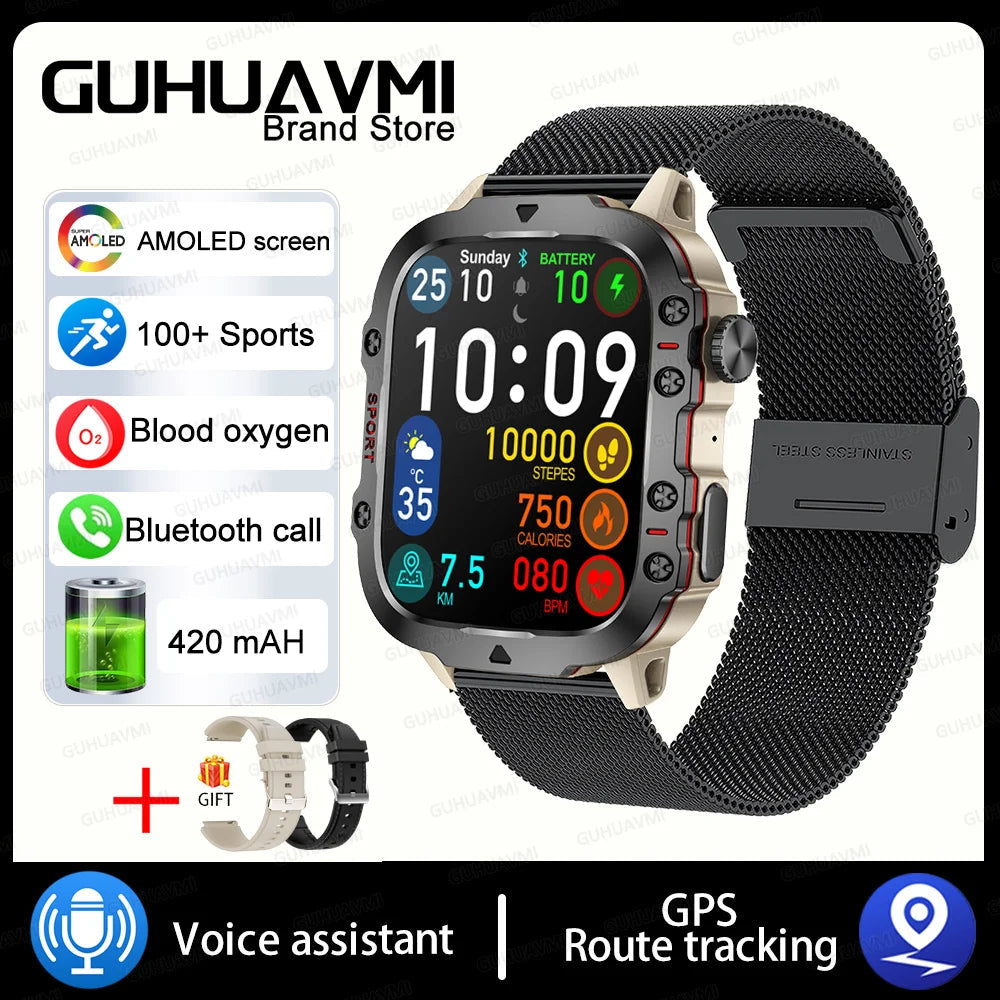 For Xiaomi Military GPS Tracker Smart Watch Men IP68 5ATM Outdoor Sports Fitness Tracker Health Monitor 1.96" BT Call Smartwatch Chic Cart Online Shopping Affordable Prices Gaming Monitors Australia Graphic Cards for Sale Clothing and Shoes OnlineKitchen Accessories StorePet Supplies AustraliaPhone Accessories OnlineElectric ScootersVR Headsets for GamingWatches Online StoreSecure PaymentsInternational ShippingAustralian Online StoreShop Electronics and Fashion