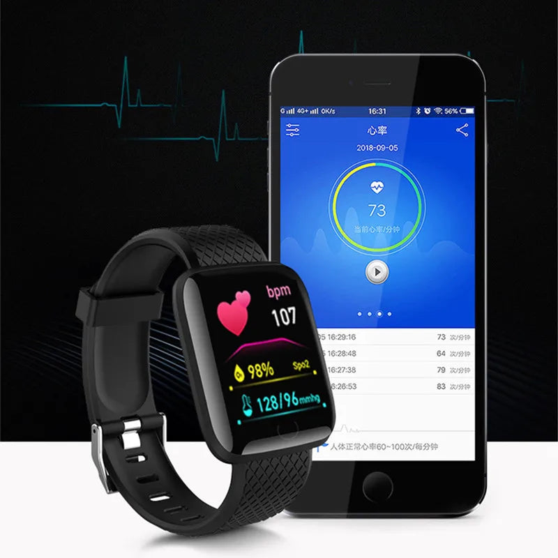 116plus Smart Watch Men Women Fitness Tracker Bracelet Sports Sleep Heart Rate Blood Pressure Monitor smartwatch For Ios Android Chic Cart Online Shopping Affordable Prices Gaming Monitors Australia Graphic Cards for Sale Clothing and Shoes OnlineKitchen Accessories StorePet Supplies AustraliaPhone Accessories OnlineElectric ScootersVR Headsets for GamingWatches Online StoreSecure PaymentsInternational ShippingAustralian Online StoreShop Electronics and Fashion