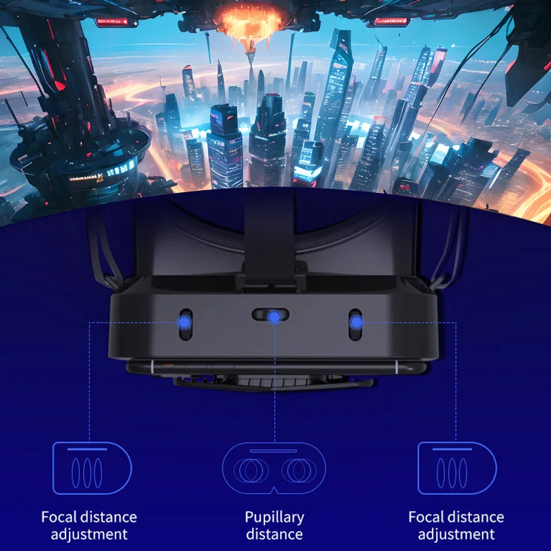 G10 IMAX Giant Screen VR Glasses 3D Virtual Reality Box Google Cardboard Helmet for 4.7-7 inch Smartphone Support Joystick - Chic Cart