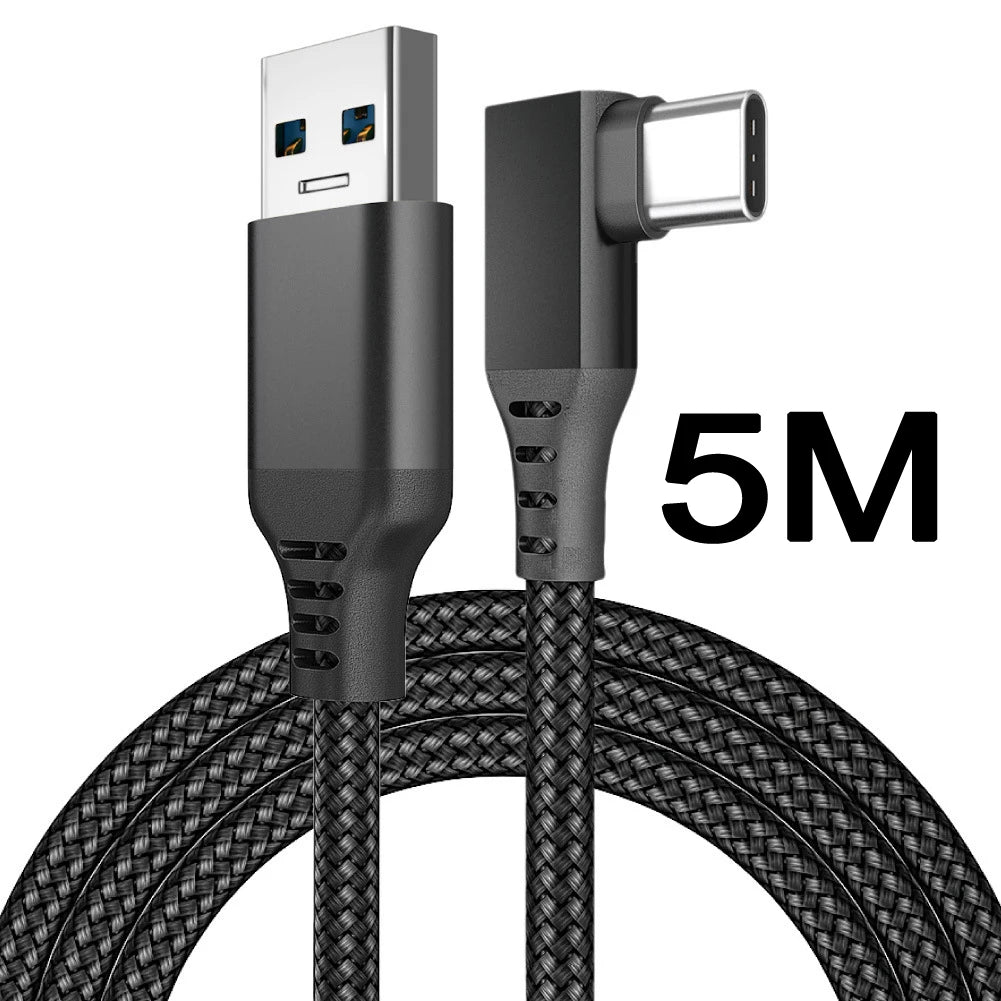 Link Cable 3 6 5M USB A To Type C For Oculus Quest 2 Quest2 Accessory Virtual Reality VR Glasses Smart 3D Helmet Headset Ocolus - Chic Cart