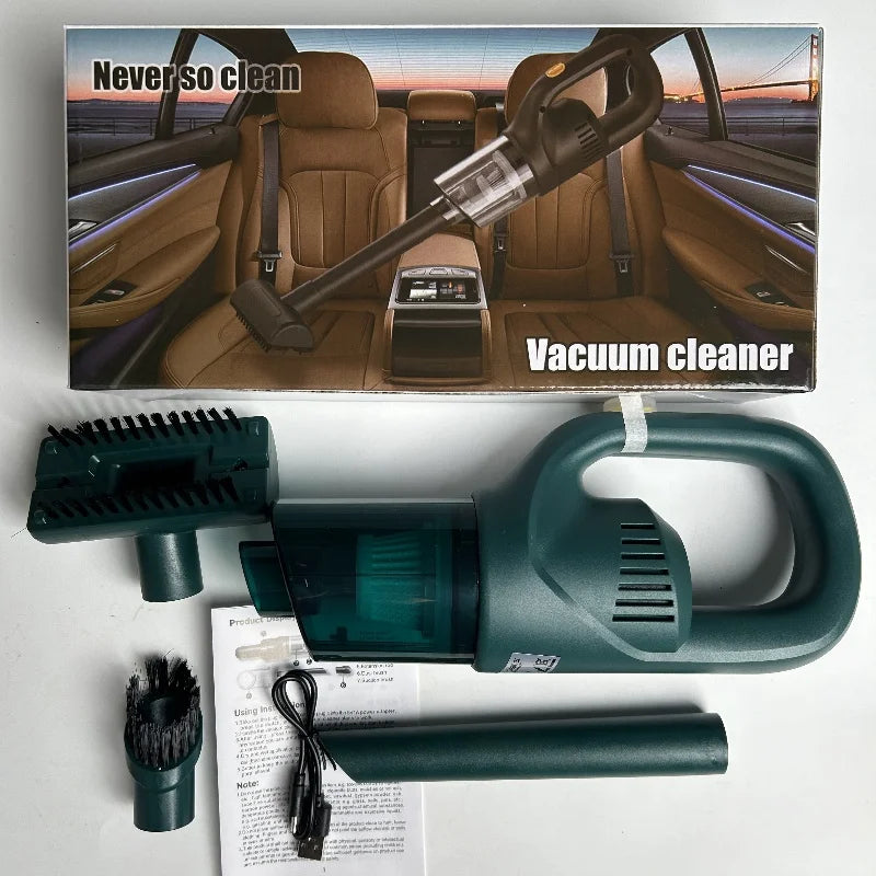 Wireless Handheld Vacuum Cleaner Cordless Handheld Vacuum Chargeable Auto Vacuum for Home & Car & Pet Mini Vacuum Cleaner - Chic Cart