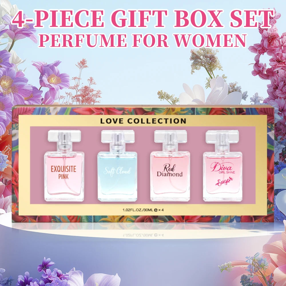 Women's Love Collection Fragrance Set Eau De Parfum Spray 4-Piece Gift Set Long Lasting 1.02 Fl Oz per Bottle Chic Cart Online Shopping Affordable Prices Gaming Monitors Australia Graphic Cards for Sale Clothing and Shoes OnlineKitchen Accessories StorePet Supplies AustraliaPhone Accessories OnlineElectric ScootersVR Headsets for GamingWatches Online StoreSecure PaymentsInternational ShippingAustralian Online StoreShop Electronics and Fashion