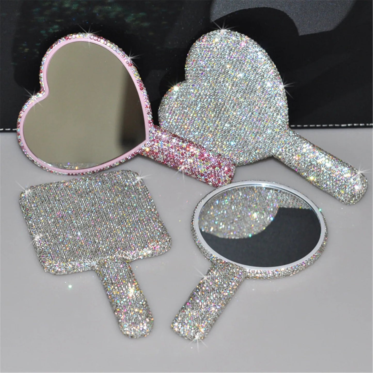 Luxury Diamond Hand Mirror Love Heart Mirror Female Handle Makeup Cosmetic Beauty Tools Handheld Vanity Make Up Mirror for Girls Chic Cart Online Shopping Affordable Prices Gaming Monitors Australia Graphic Cards for Sale Clothing and Shoes OnlineKitchen Accessories StorePet Supplies AustraliaPhone Accessories OnlineElectric ScootersVR Headsets for GamingWatches Online StoreSecure PaymentsInternational ShippingAustralian Online StoreShop Electronics and Fashion