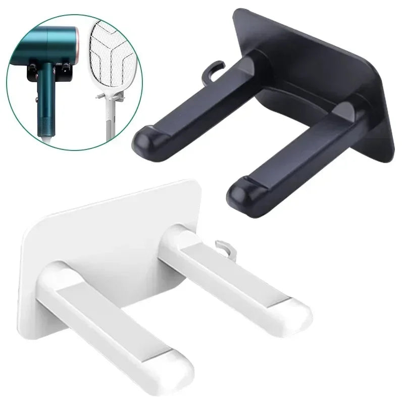 2025 Hair Dryer Holder Stand Punch-Free Wall Saving Space Mounted Hair Dryer Storage Rack Bracket for Dysons Bathroom Organizer - Chic Cart