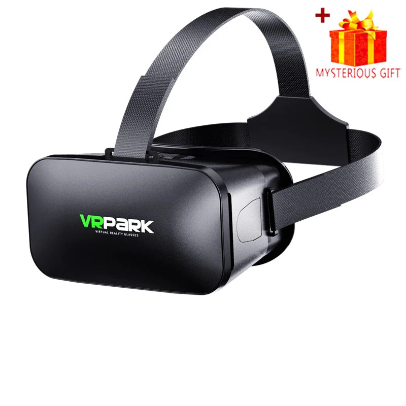 VR Glasses 3D Virtual Reality Headset Helmet For Phone Lenses Goggles Devices Viar Smart Smartphones Controller Cell Game Viewer - Chic Cart