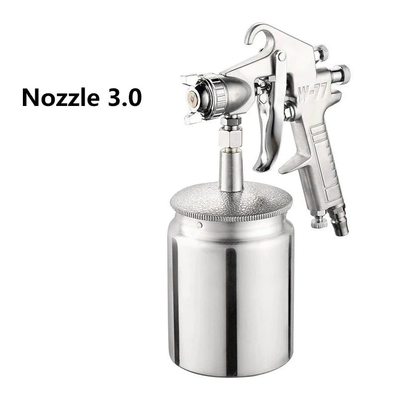 1000ML Pneumatic Spray Gun 2.0/2.5/3.0mm Caliber Nozzle Car / Furniture Spraying Tool for Car DIY Craft Projects / Paint Sprayer