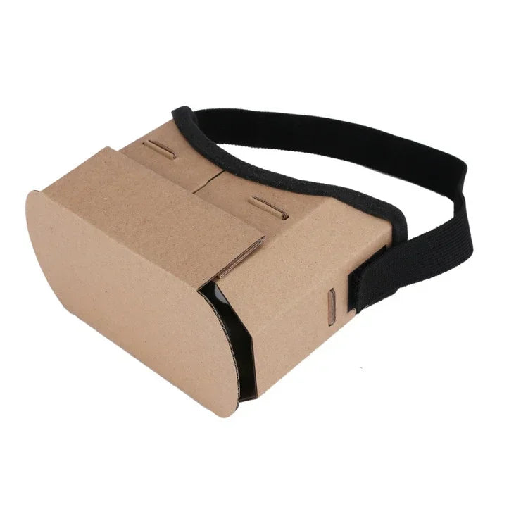 DIY Portable Virtual Reality Glasses for Google Cardboard 3D Glasses 25mm lens VR glasses For SmartPhones For Iphone X 7 8 VR - Chic Cart