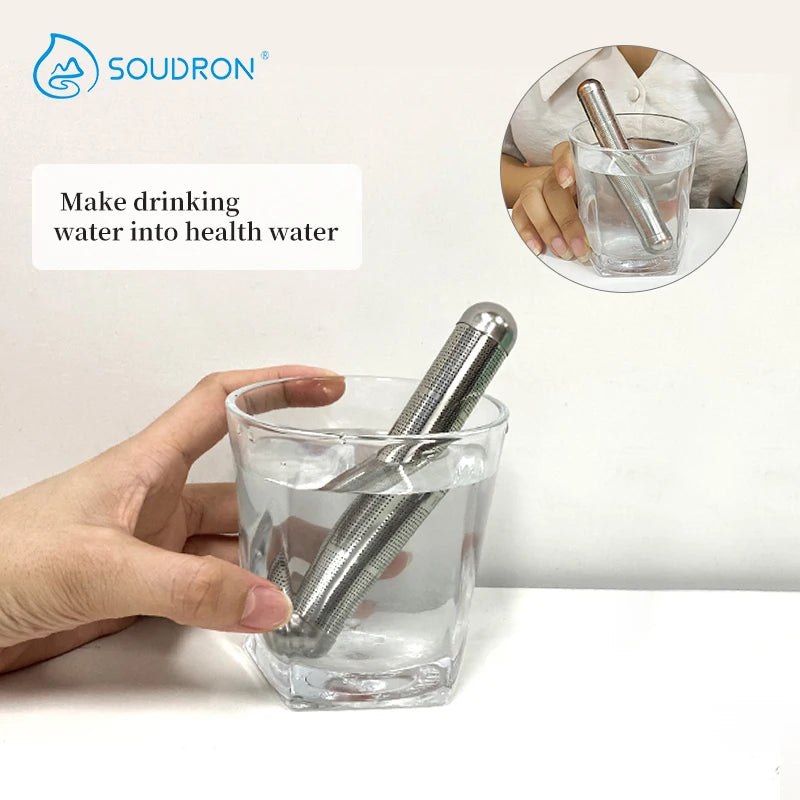 High Quality Alkaline Active Hydrogen Negative Ion Water Stick Mineral Water Ionizer Stick Water Purifier ph Stick Filter - Chic Cart