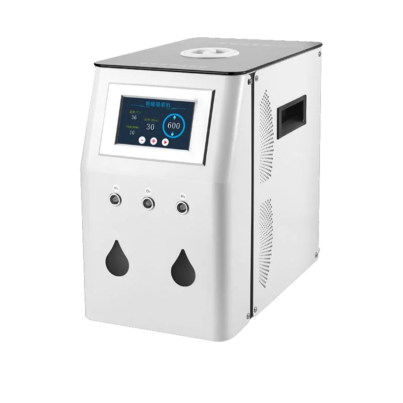 Home intelligent direct suction hydrogen generator, easy to operate, with nasal suction tube, 1200ml/min - Chic Cart